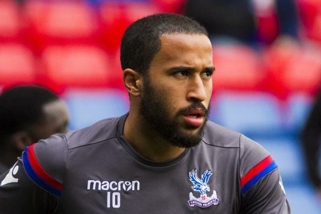 Andros Townsend with short hair