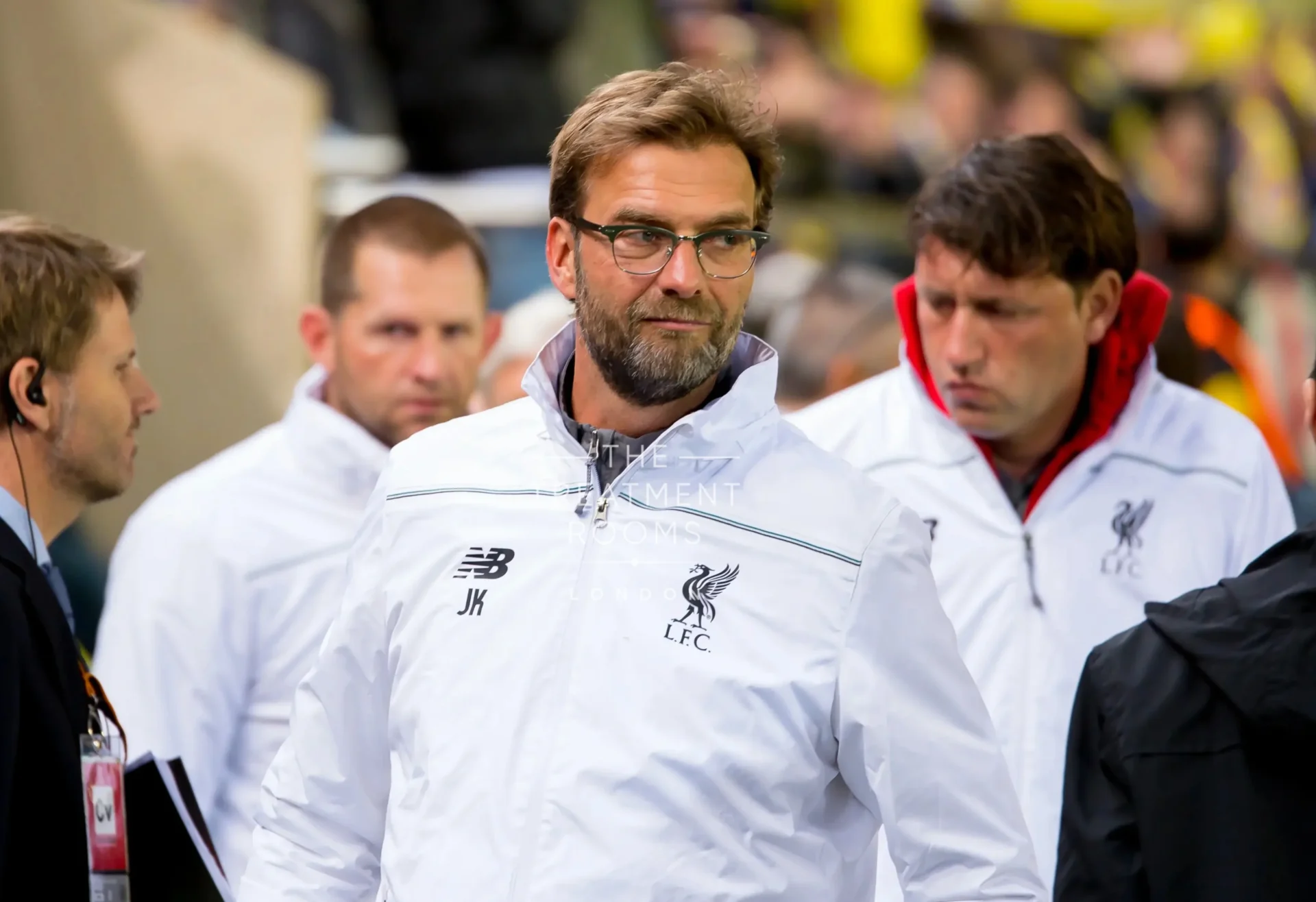 Jurgen Klopp in 2016 with a fuller hairline