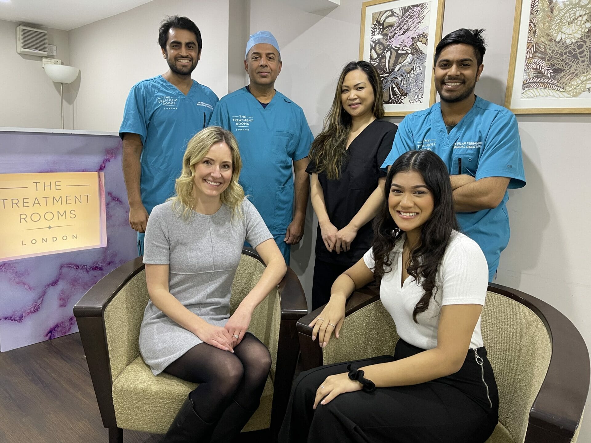 The Treatment Rooms London hair transplant team